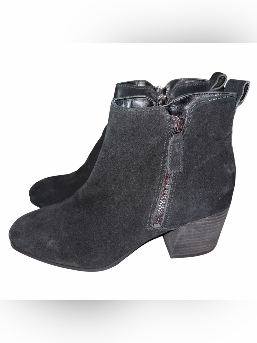 Blondo Black Suede Waterproof Siena Booties Boots Shoes size 9